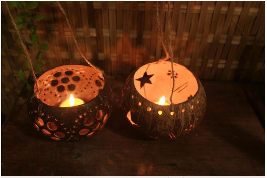 Coconut lanter for Mid Autumn Festival from Vietnam