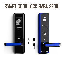 Electronic smart door lock BABA 8200 swipe card door knob